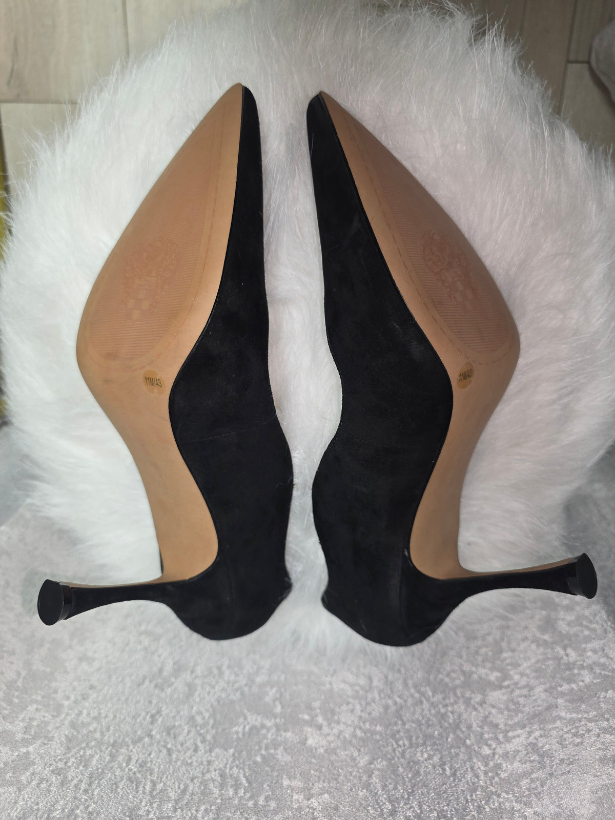 VC Black Suede Pumps - Size 11