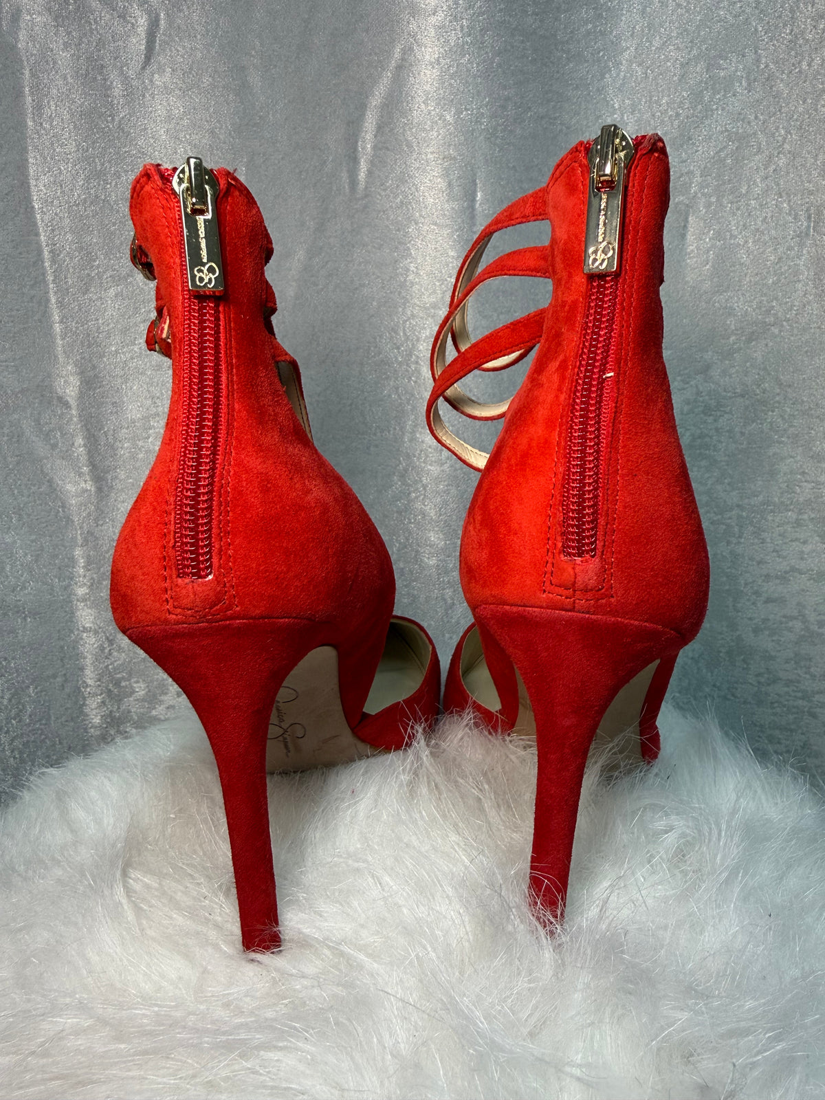 Jessica Simpson Red Heels - Size 9