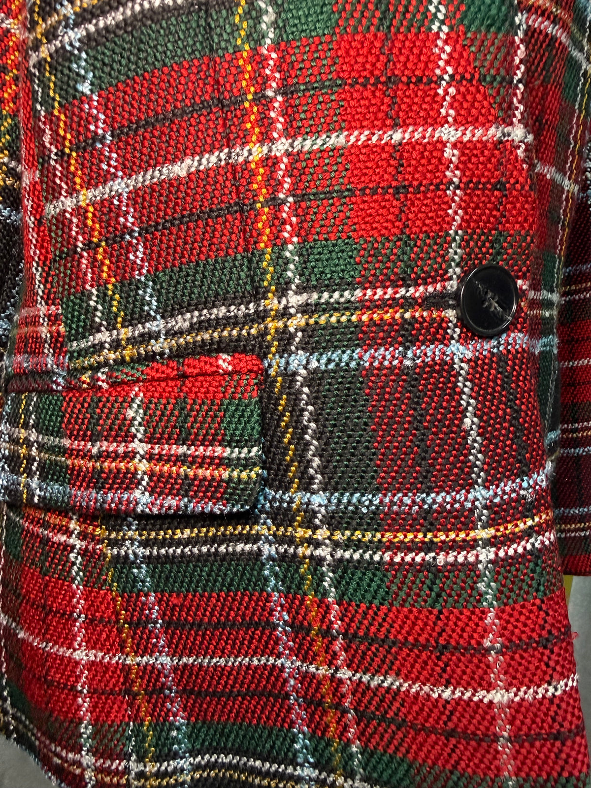 Appleseed’s Petites Tartan Plaid Blazer – Size 10P