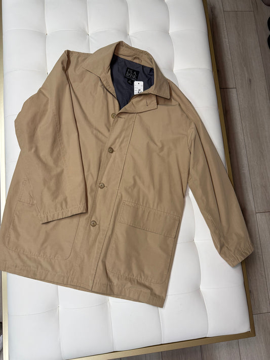 Tan Rain Coat - Men's Medium
