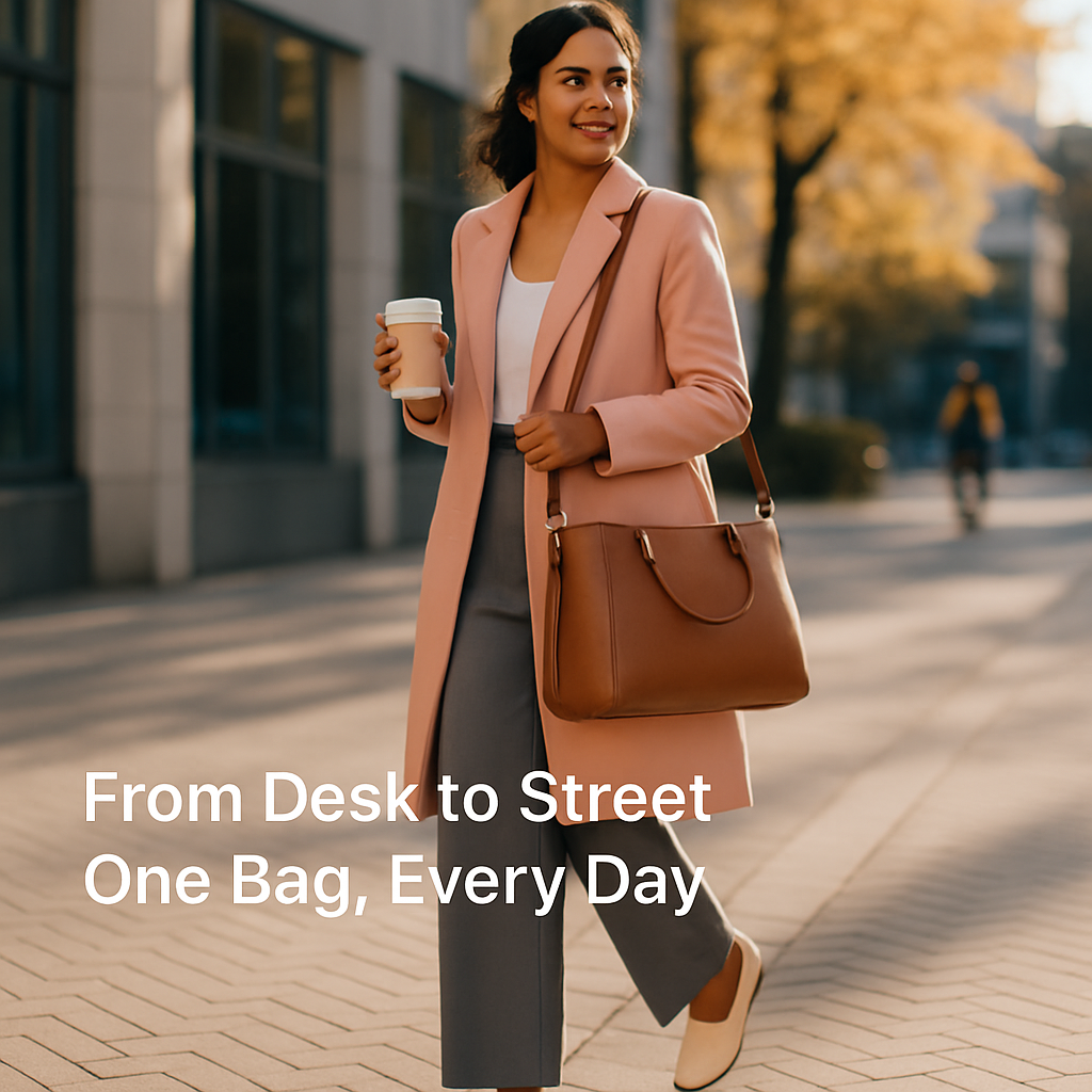 Women’s Soft Leather Handbag Tote Bags Large Shoulder Crossbody Bag 7 Cells Zipper Purse Handle Bag Phone Book Cosmetic Case for Office Lady Student