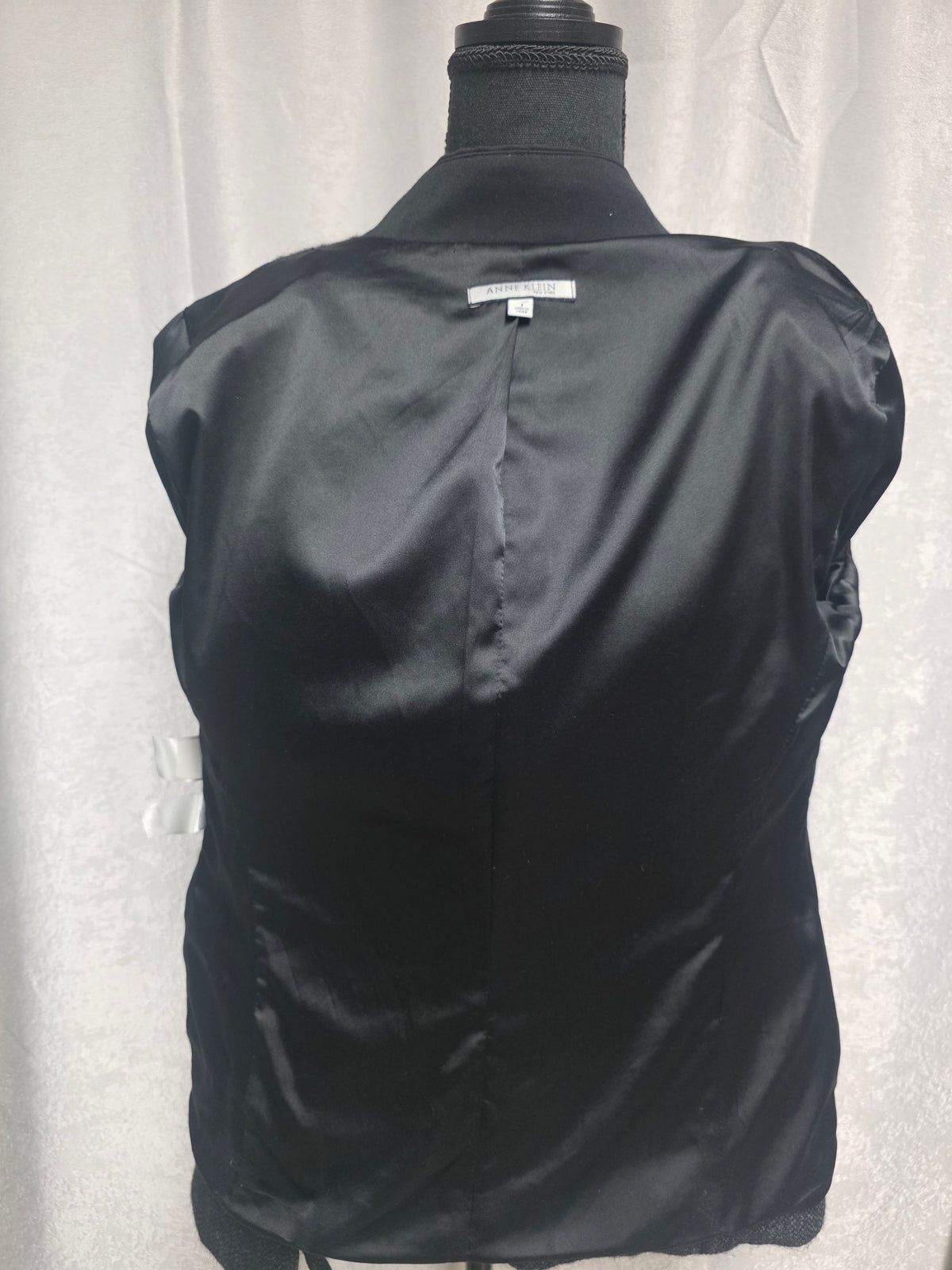 Charcoal Tweed Blazer – Size 4