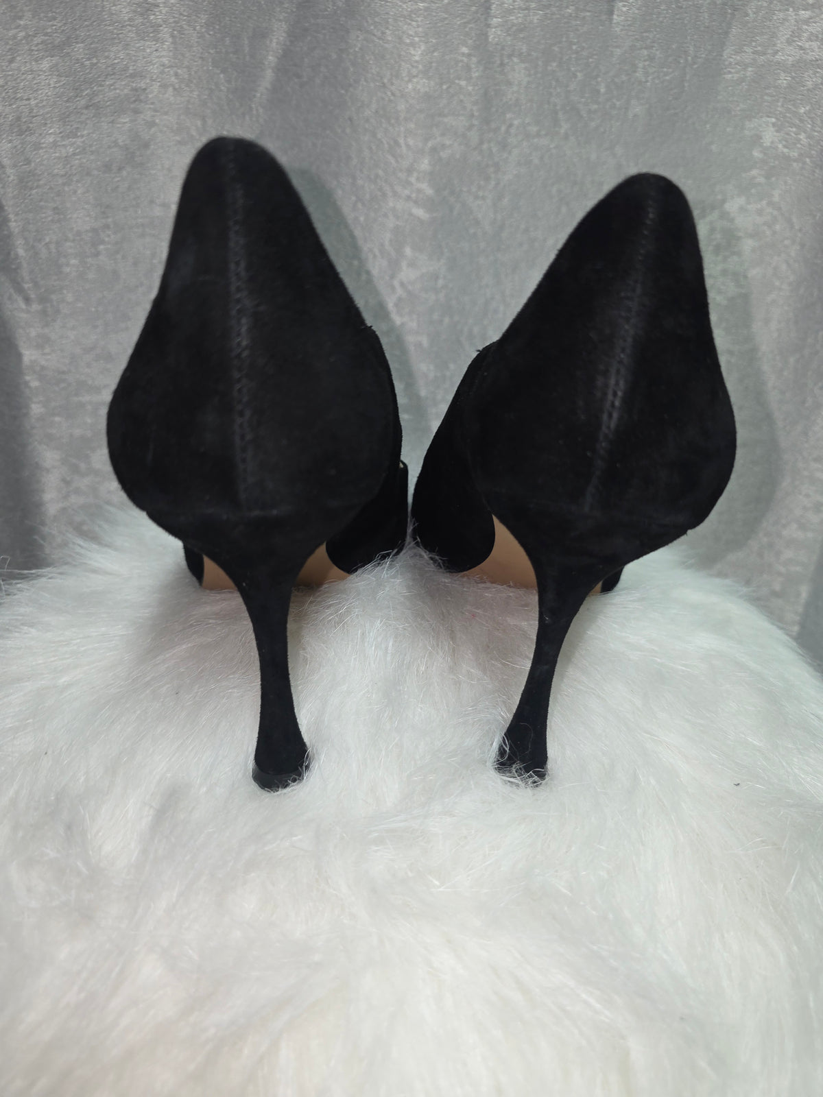 VC Black Suede Pumps - Size 11