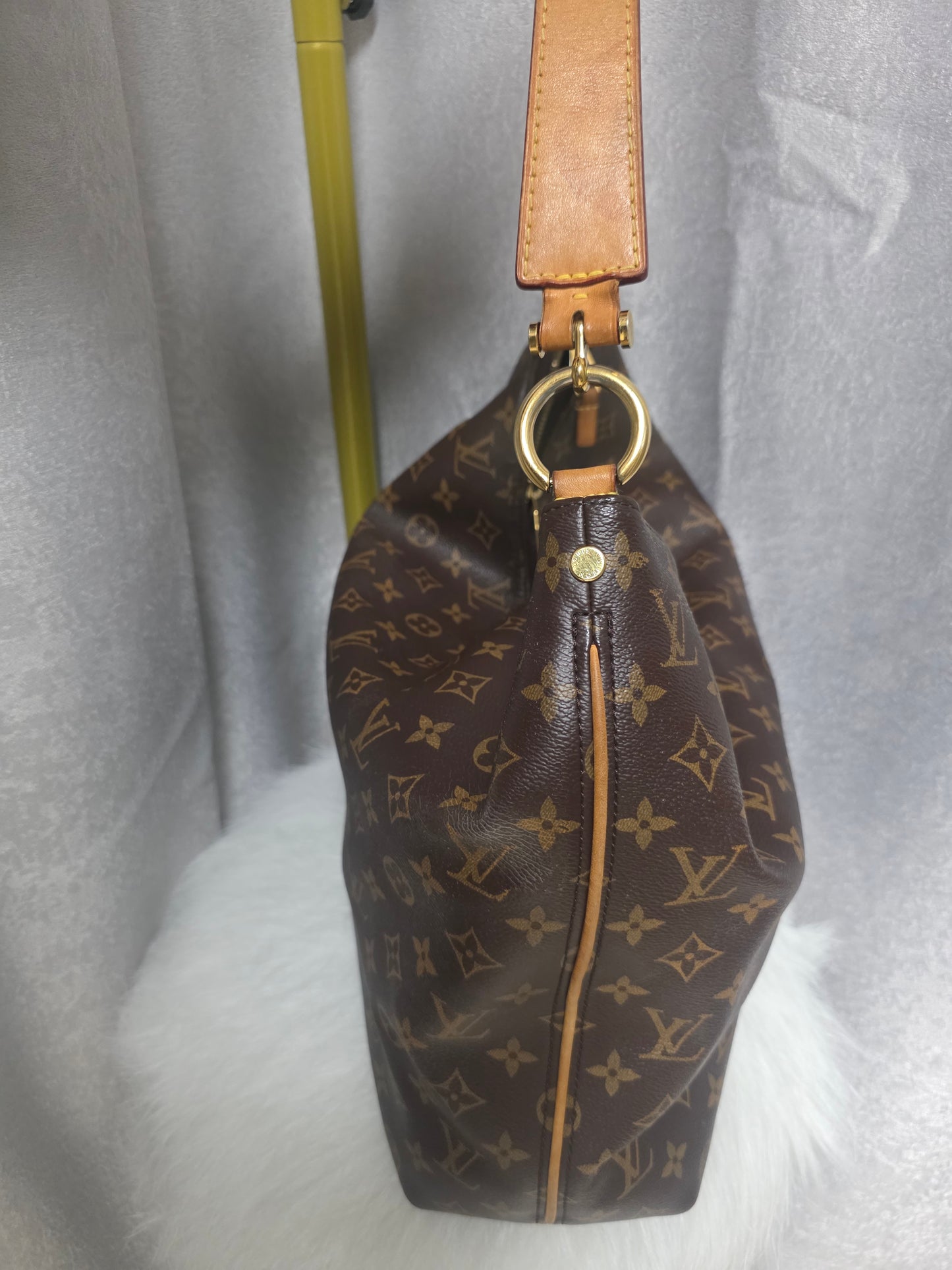 Pre-owned vintage Louis Vuitton Canvas Delightful GM Shoulder Bag