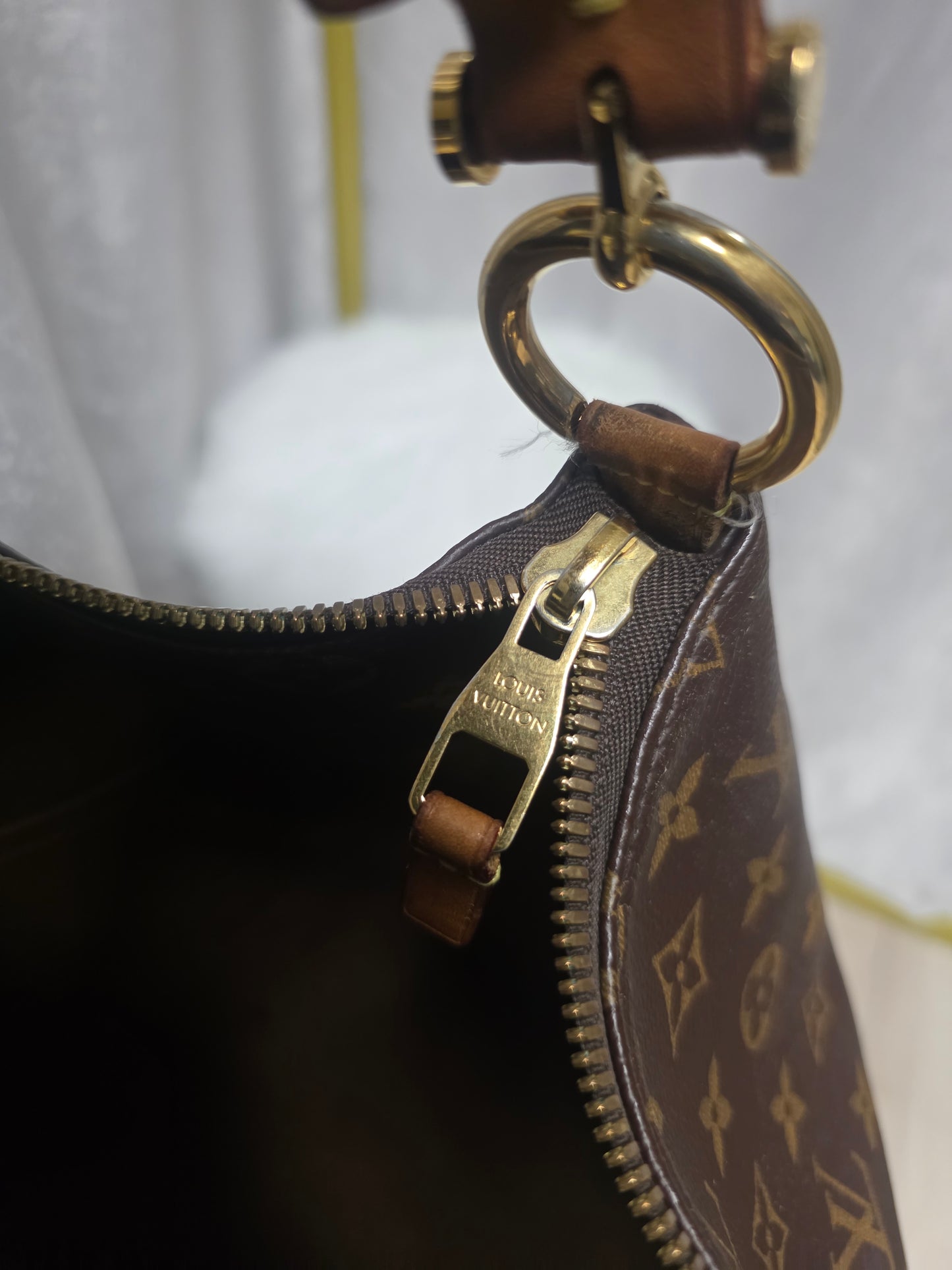 Pre-owned vintage Louis Vuitton Canvas Delightful GM Shoulder Bag