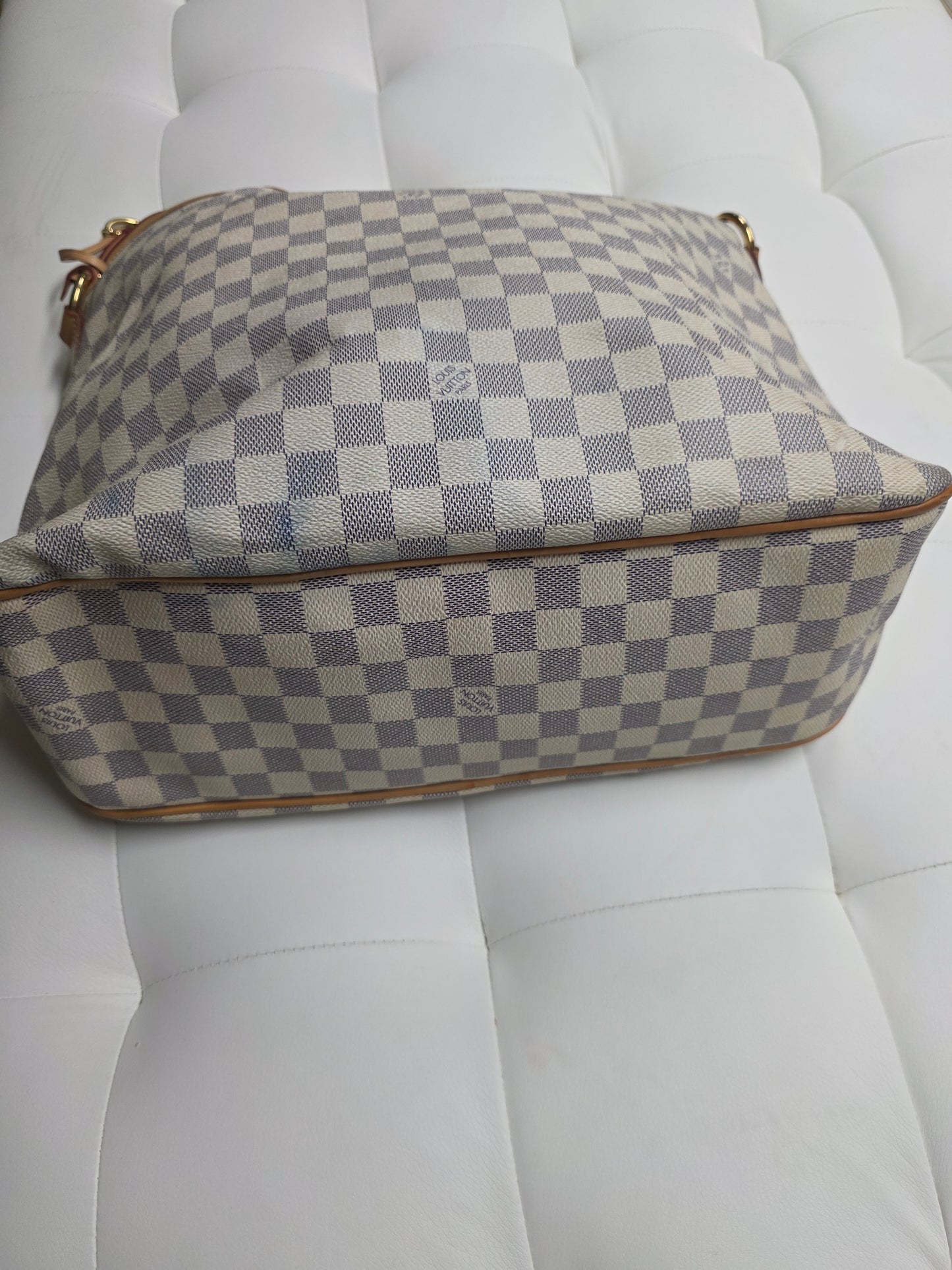 Louis Vuitton LV Damier Azur Delightful PM Shoulder Bag