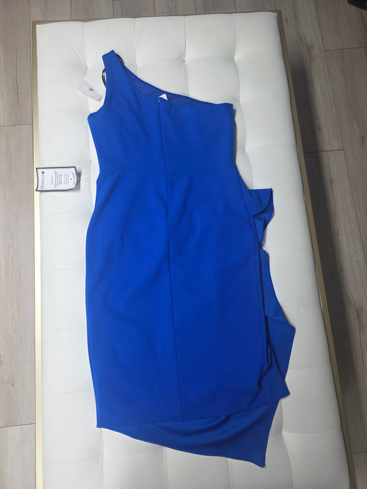 Betsey & Adams Royal Blue One-Shoulder Cocktail Dress | NWT