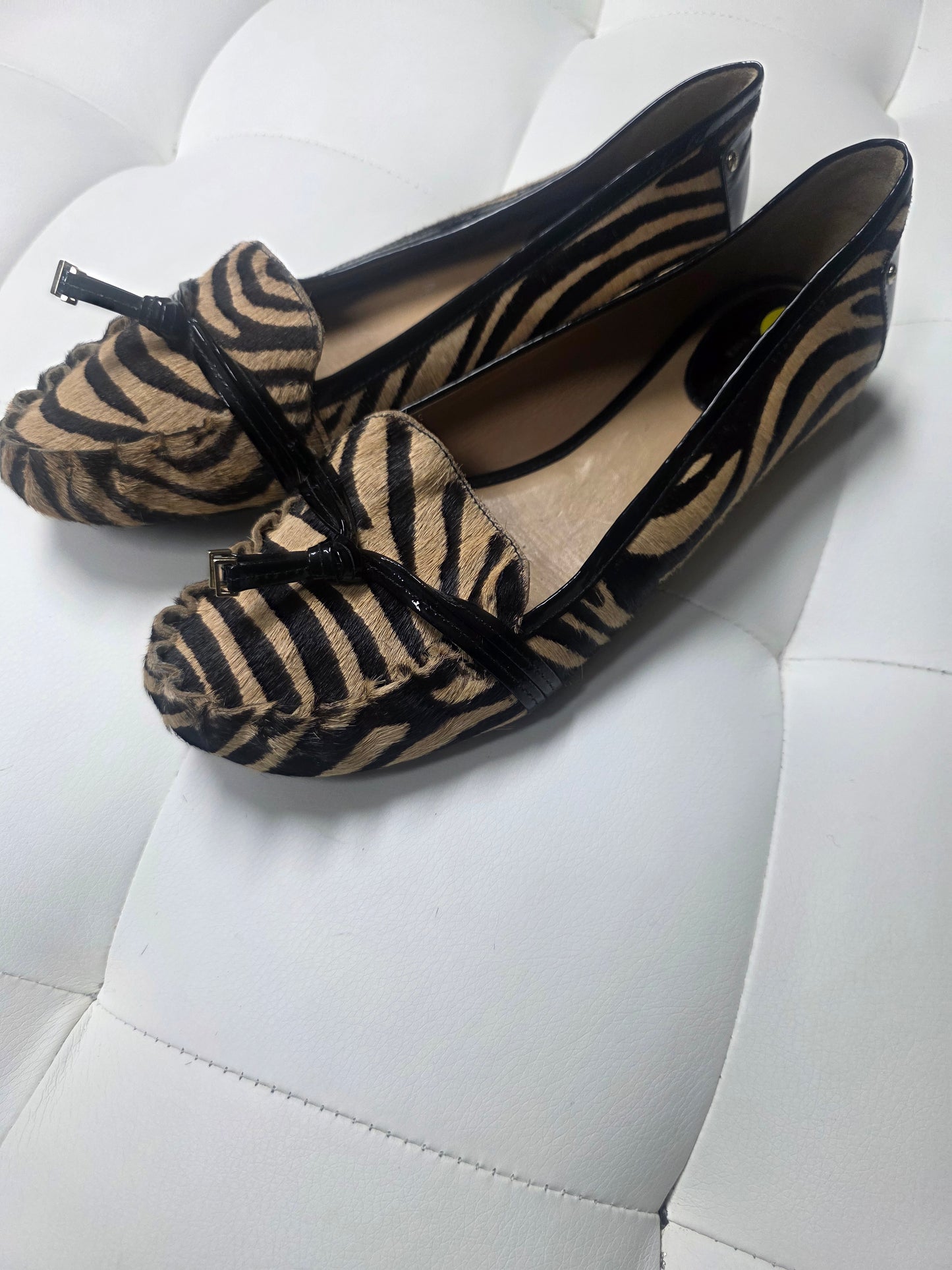 Kate Spade Zebra Print - Pony Hair Loafers