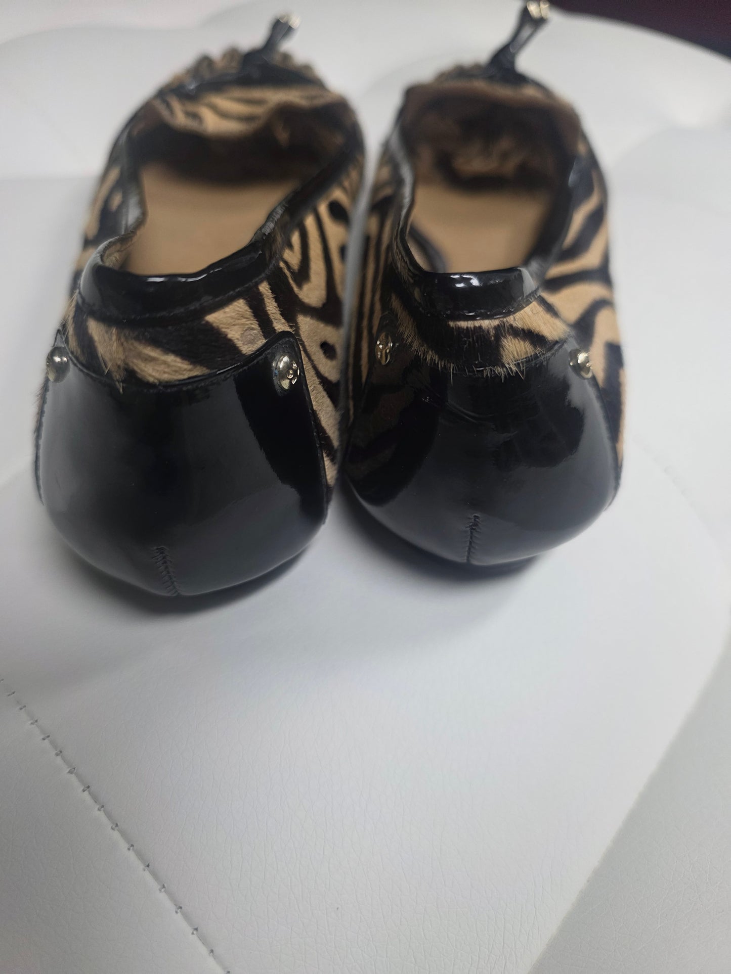Kate Spade Zebra Print - Pony Hair Loafers