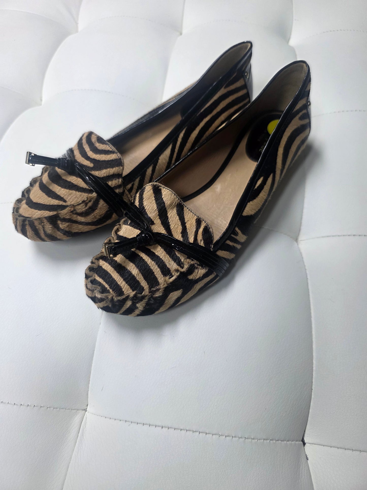 Kate Spade Zebra Print - Pony Hair Loafers