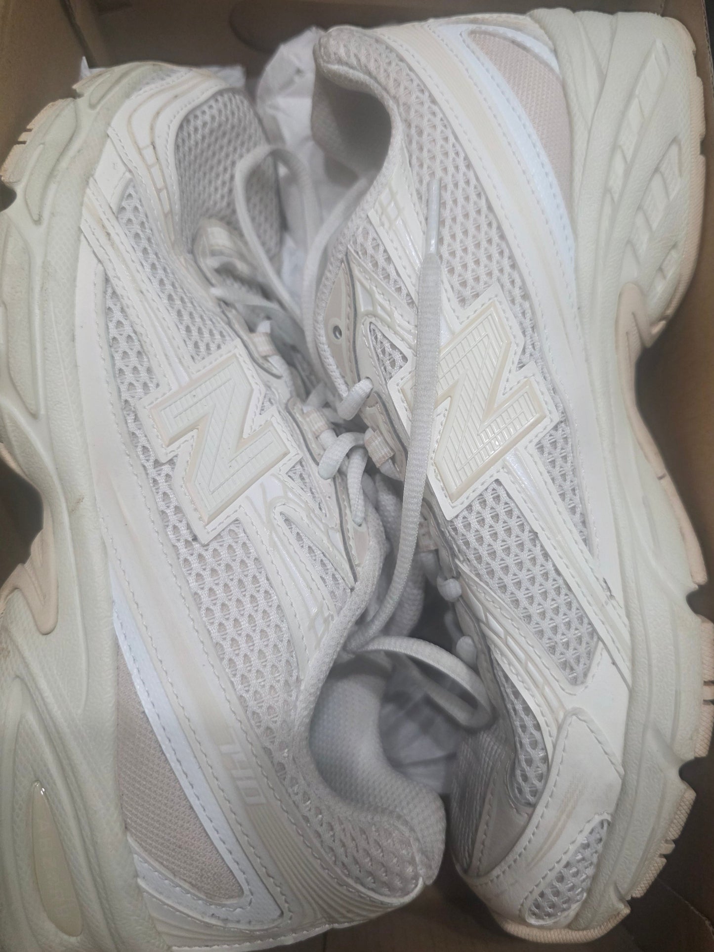 New Balance 740 Lifestyle Sneakers — Beige (Women's Size 8)