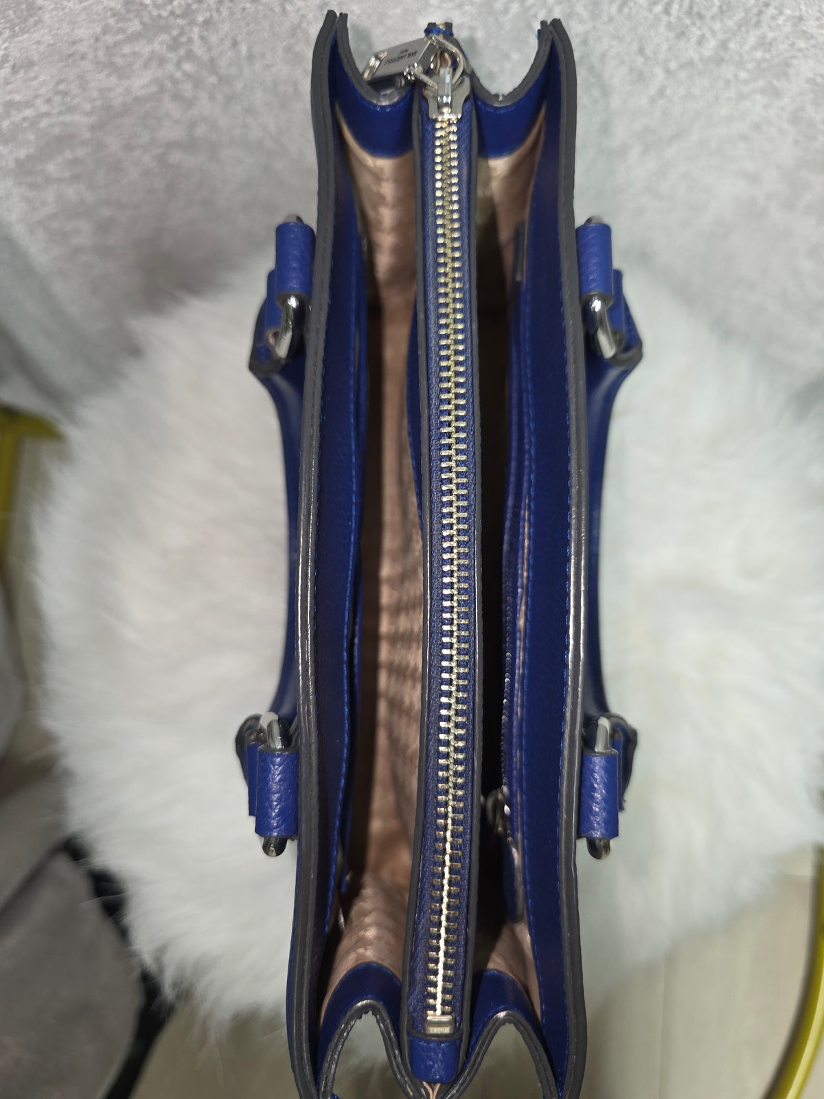 KL Cobalt Blue Satchel Bag