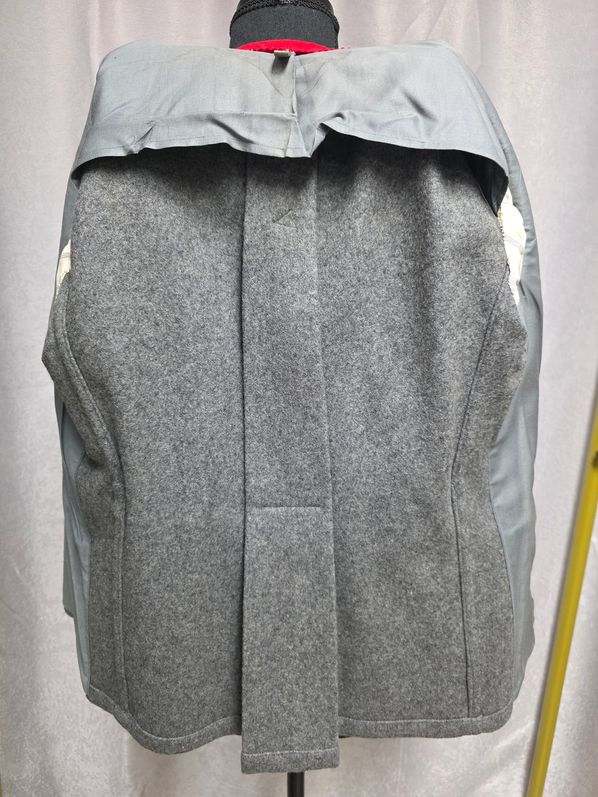 Vintage Gray & Green Trachten Loden Jacket - Size S
