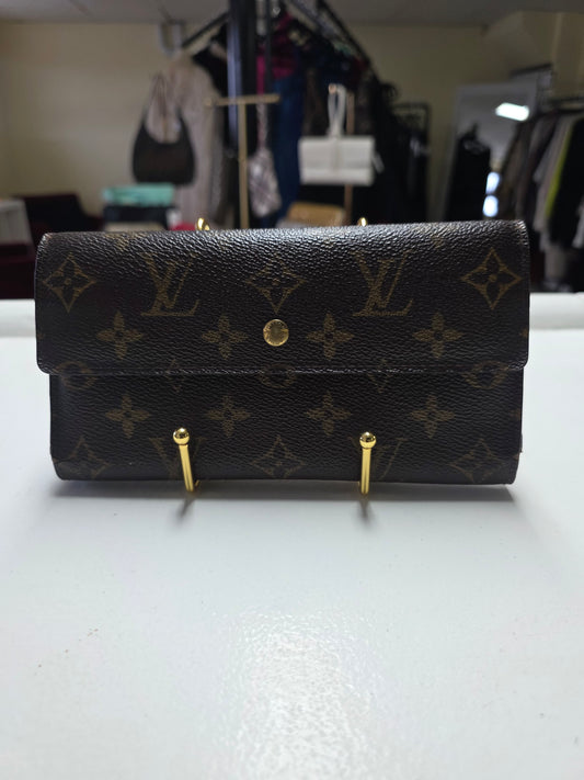 Louis Vuitton Monogram Porte Trésor Wallet