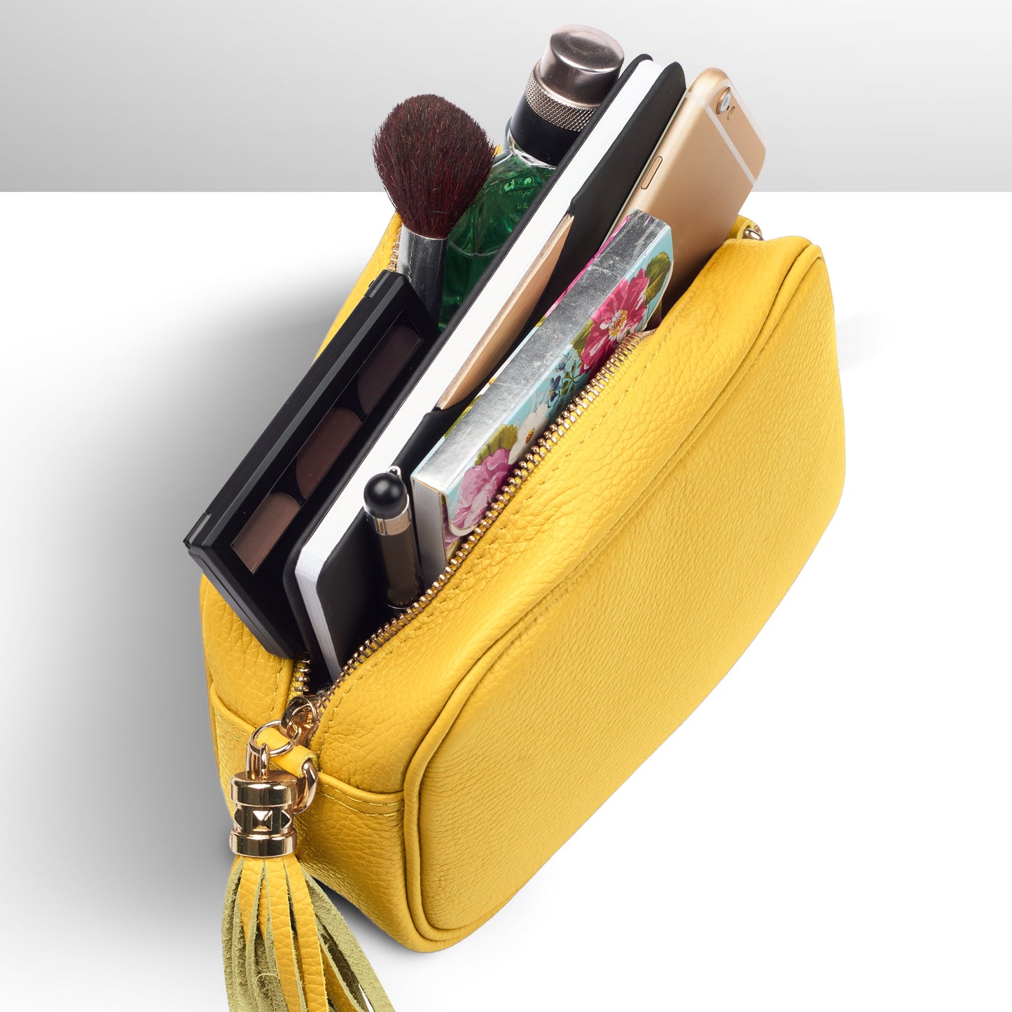 Italian Full-Grain Leather Crossbody Bag | Parma