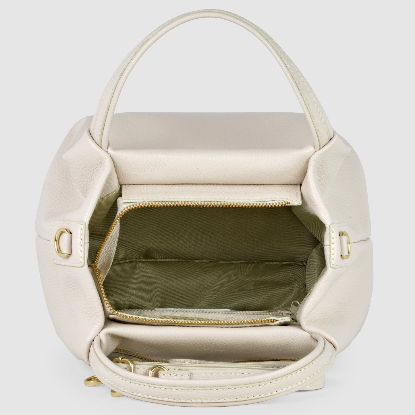 Italian Full-Grain Leather Top-Handle Bag | Lucca
