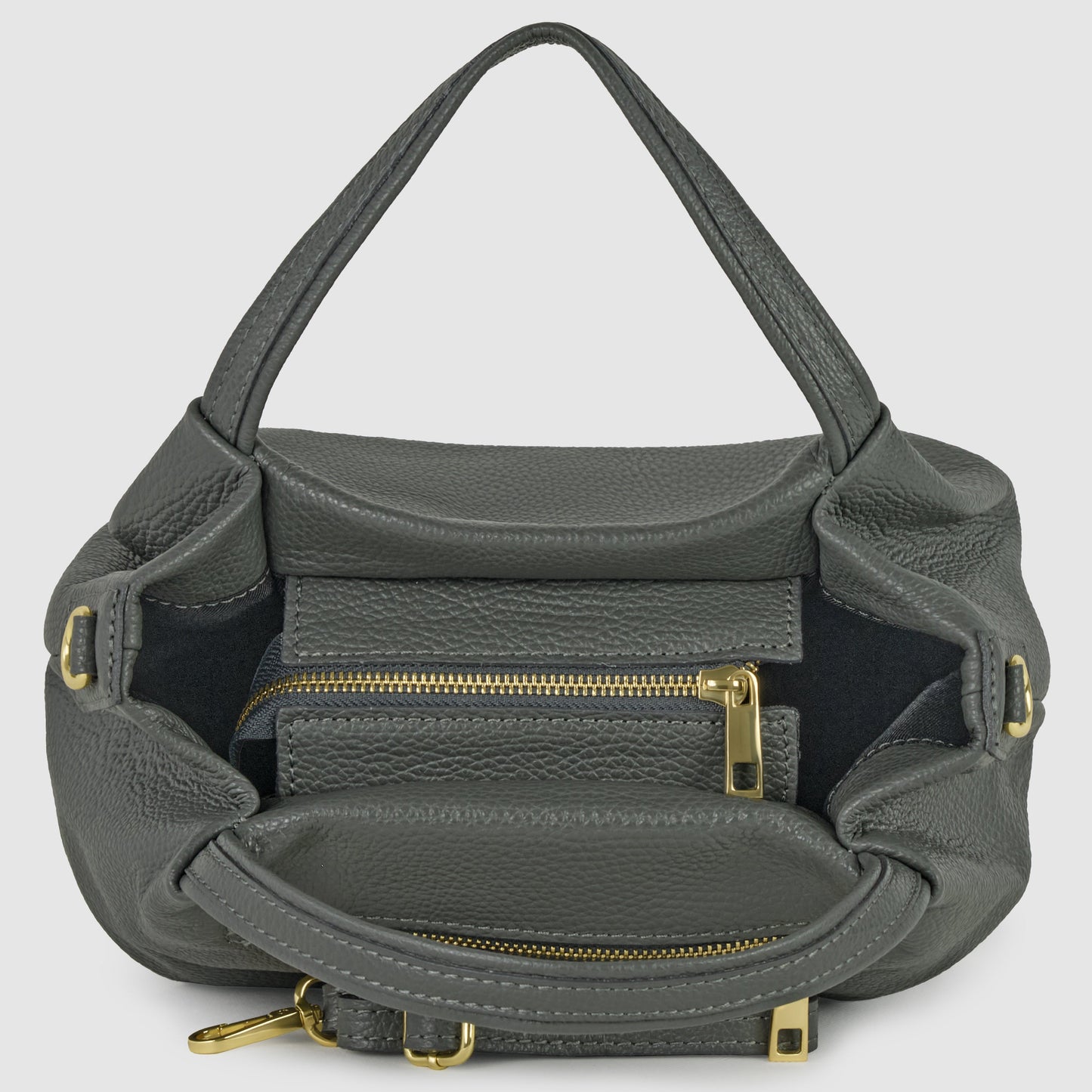 Italian Full-Grain Leather Top-Handle Bag | Lucca
